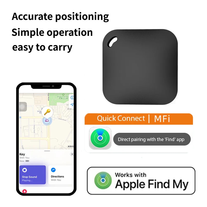 Heavy Equipment Gps Tracker - Work with Apple Find My APP