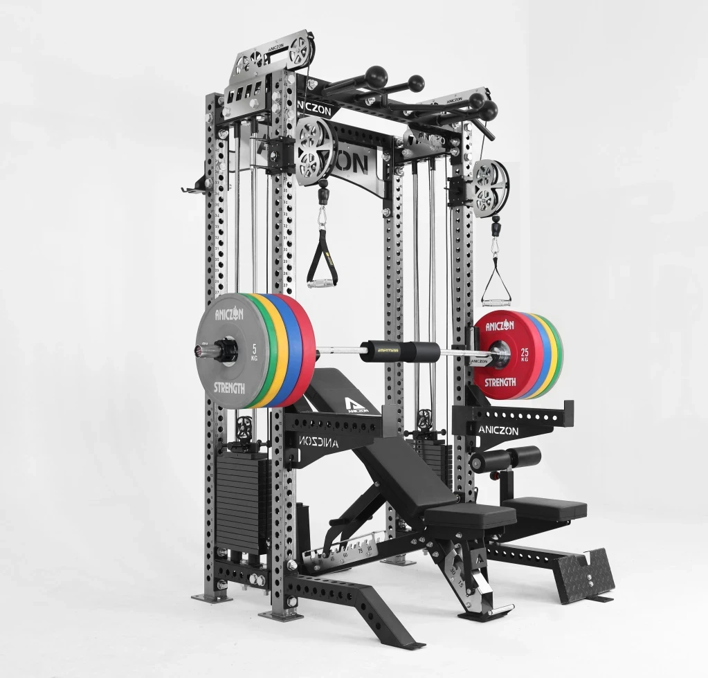 Heavy Equipment Center - 2025 Commercial Power Rack Combo-Functional Trainer