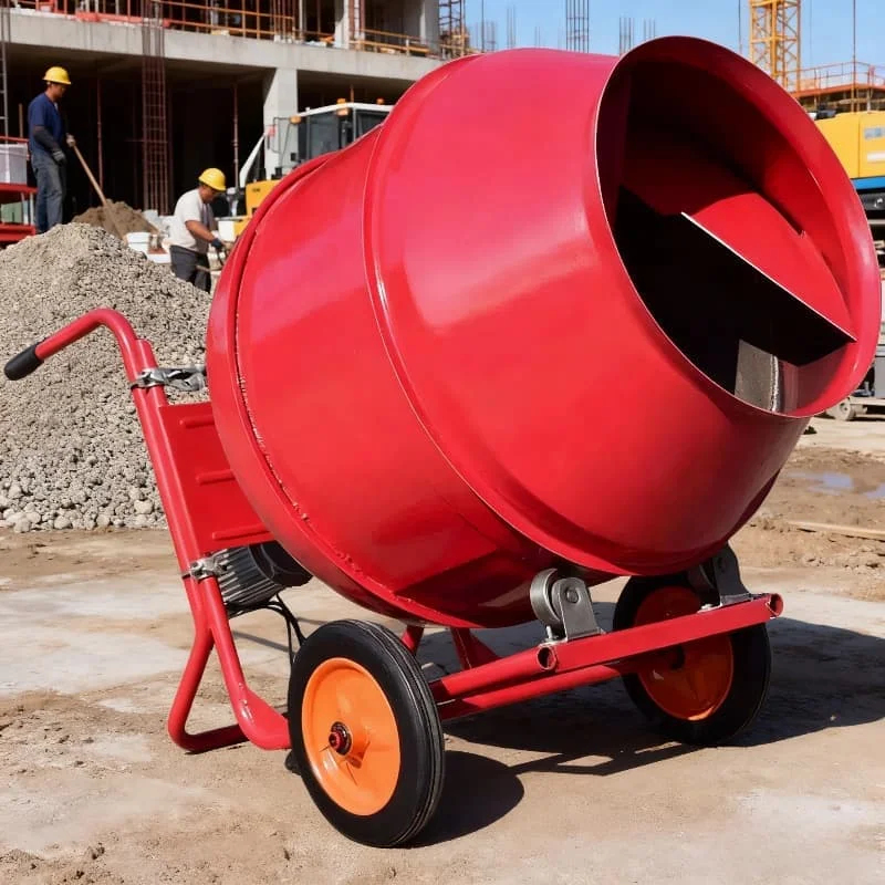 Heavy Equipment Manufacturers - Heavy Mobile Mixer Manufacturing Concrete Mixers