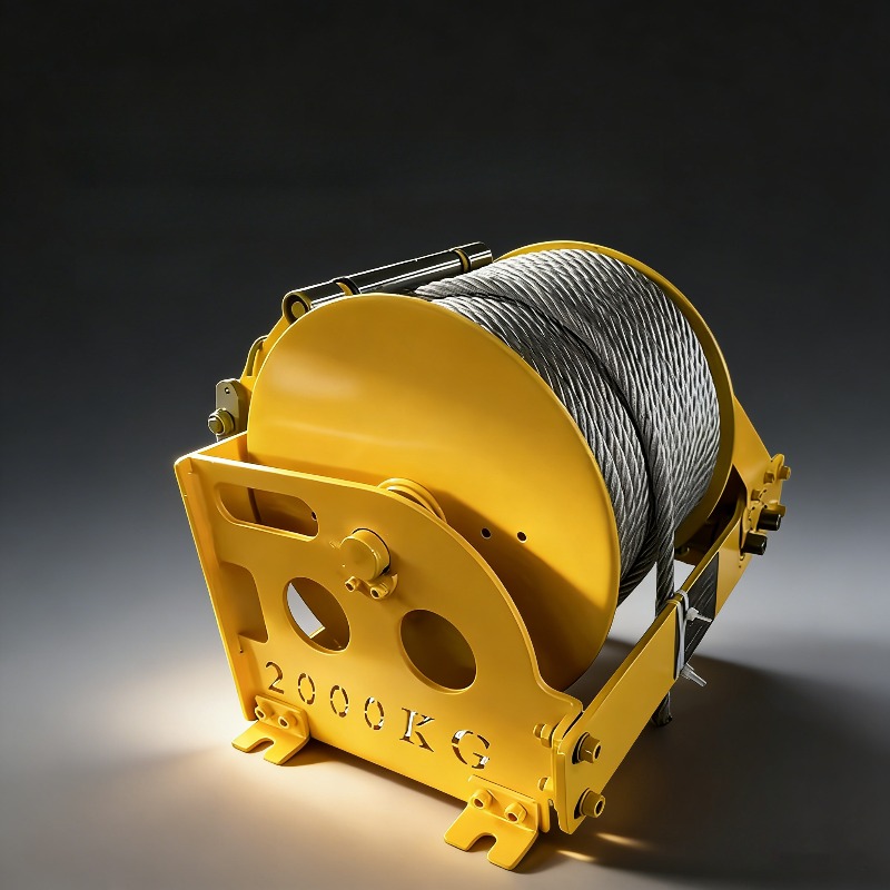 Heavy Equipment Repair Manuals - Hand Crank Dual Speed Winch Heavy