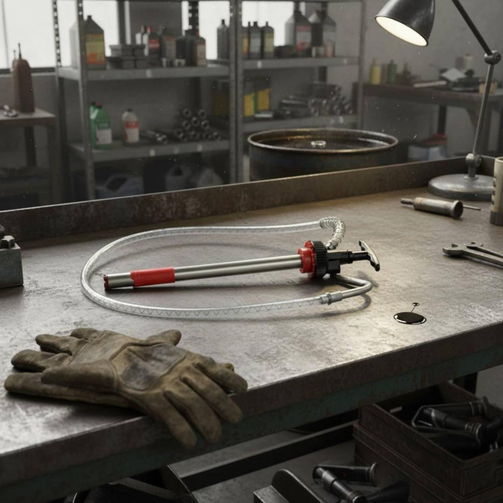 Hand Oil Pump Heavy Duty Steel - Heavy Equipment Repair Manuals review and price