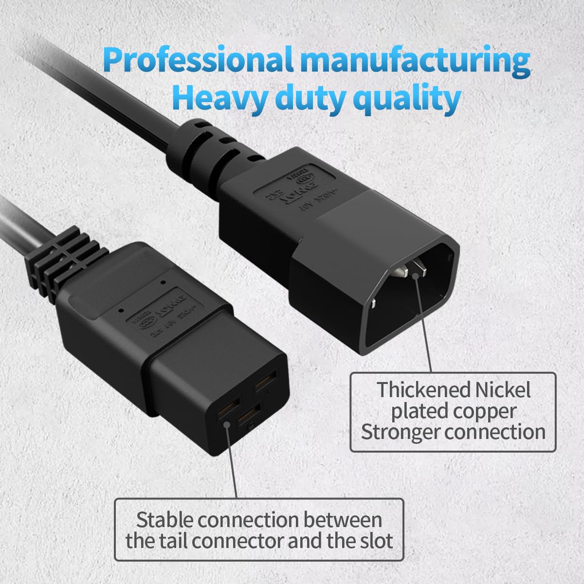 TOWE IEC C14 to C19 Power Exte - Heavy Equipment Center review and price