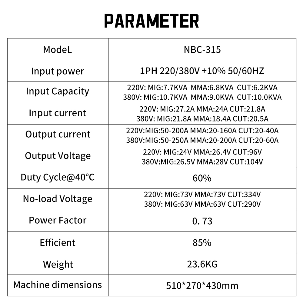 220/380V Heavy Duty Welder CO2 - Heavy Equipment Welder review and price