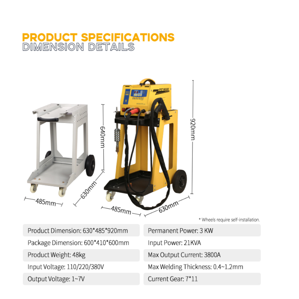 Heavy Duty Car Body Spot Welde - Heavy Equipment Welder review and price