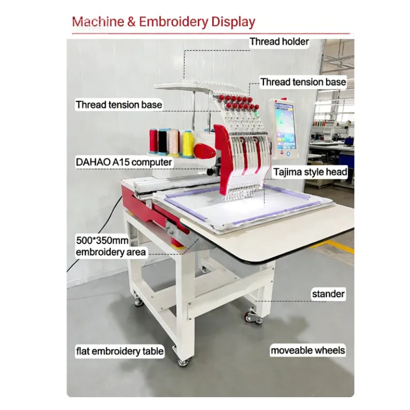 Commercial High Speed Embroide - Heavy Equipment Manufacturers review and price