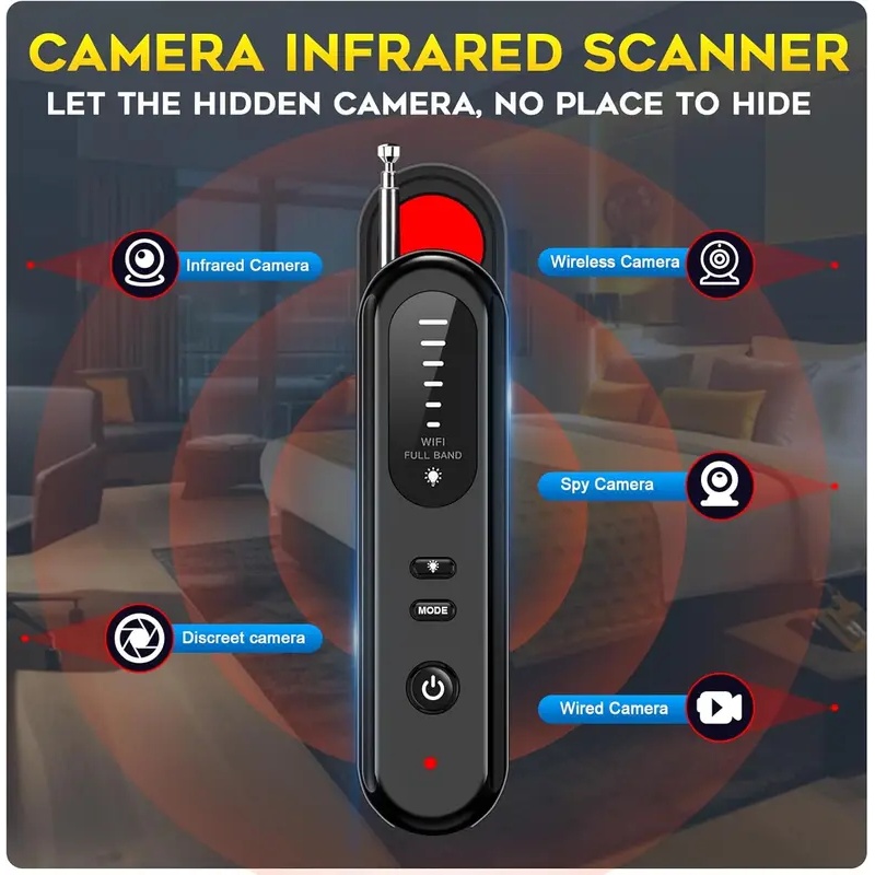 Hidden Camera Detector 2026 Po - Heavy Equipment Gps Tracker review and price