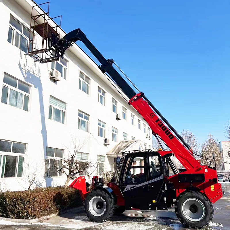 Chinese New Model Truck 3 Ton  - Telescopic Handler Boom review and price