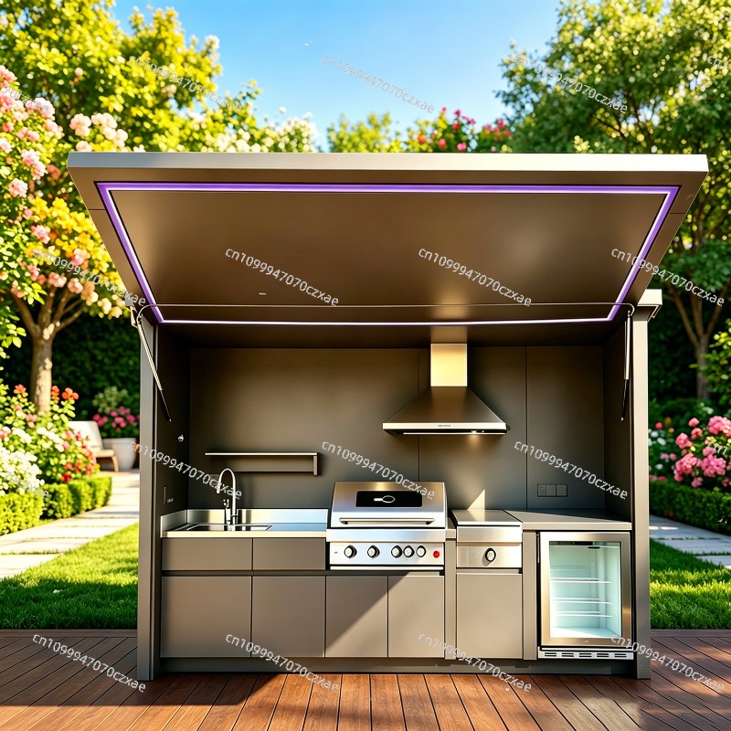 All-Weather Outdoor Kitchen Un - Heavy Equipment In Kitchen review and price
