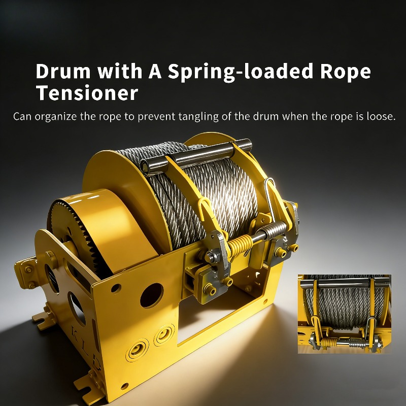 Hand Crank Dual Speed Winch He - Heavy Equipment Repair Manuals review and price
