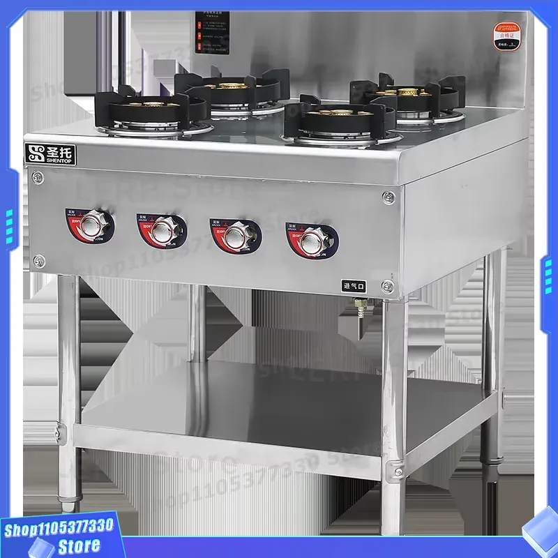 Commercial 6 Burner Gas Stove  - Heavy Equipment In Kitchen review and price