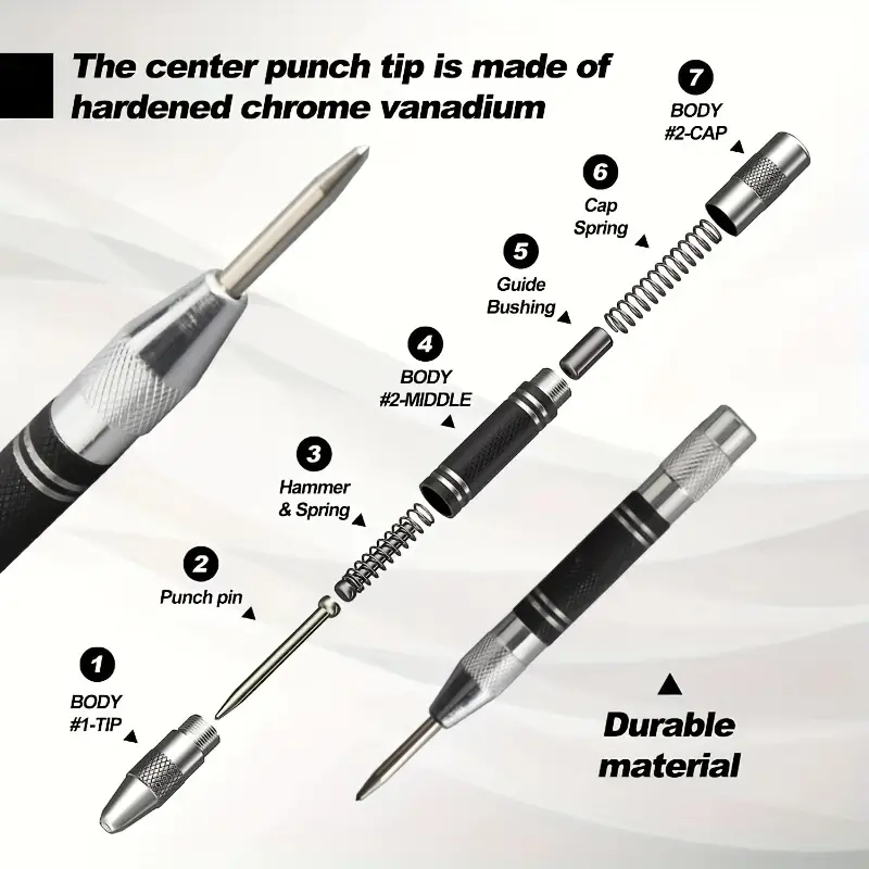 Auto Center Puncher Hole Marke - Heavy Equipment Center review and price