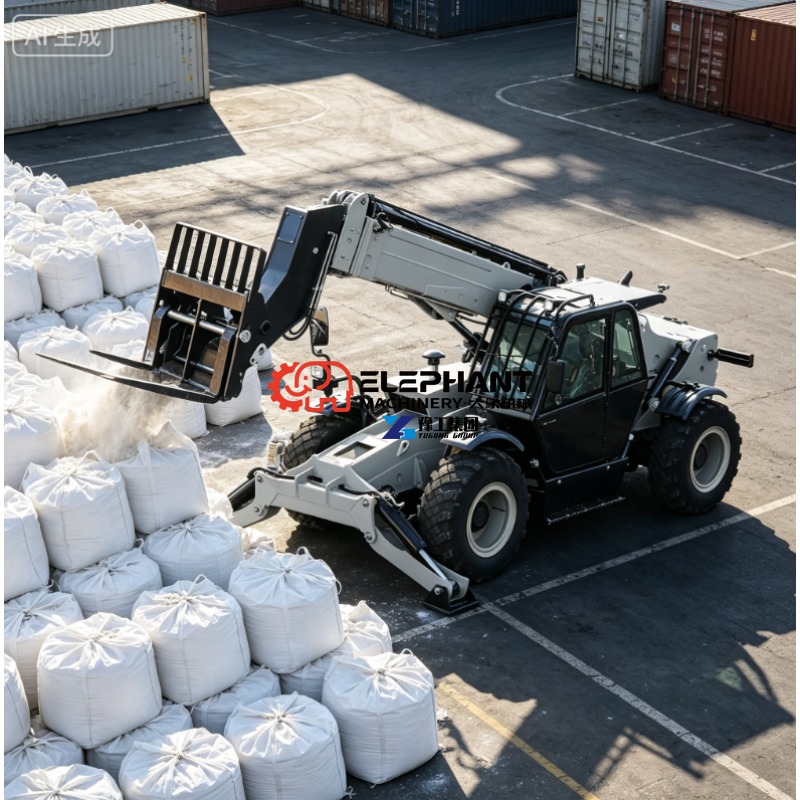 4 Ton 14m Telehandler Forklift - Telescopic Handler Boom review and price